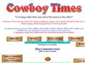 2076advertising agencies and counselors Cowboy Times