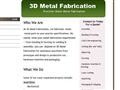 1692sheet metal work contractors 3 D Metal Fabrication