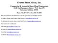 1274sheet metal fabricators Graves Sheet Metal Co