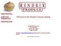 1353fruits and vegetables wholesale Hendrix Produce Inc