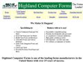 1849manifold business forms mfrs Highland Computer Forms