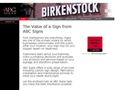 1658signs manufacturers ABC Sign Co