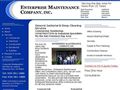 2119janitor service Enterprise Maintenance Co
