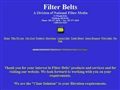1445filtering materials and supplies mfrs Filter Belts Inc
