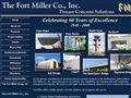 2469concrete block and brick manufacturers Fort Miller Co