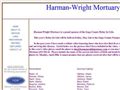 1758funeral directors Harman Wright Mortuary