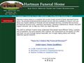 1768funeral directors Hartman Funeral Home Inc