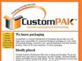 2198packaging service Custom Pak Inc