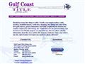0Insurance Title Gulf Coast Title Group Inc