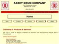 1877barrels and drums equipment and supls whol Abbey Drum Co
