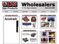 2455signs equipment and supplies wholesale ABC Sign Products