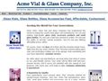 2021glass containers manufacturers Acme Vial and Glass Co