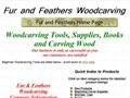2128wood carving Fur and Feathers Woodcarving