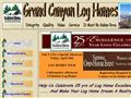 2584log cabins homes and buildings mfrs Grand Canyon Log HomesKuhns