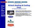 1809air conditioning contractors and systems Airtech Heating and Cooling Corp