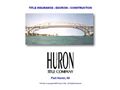 1216title companies Huron Title